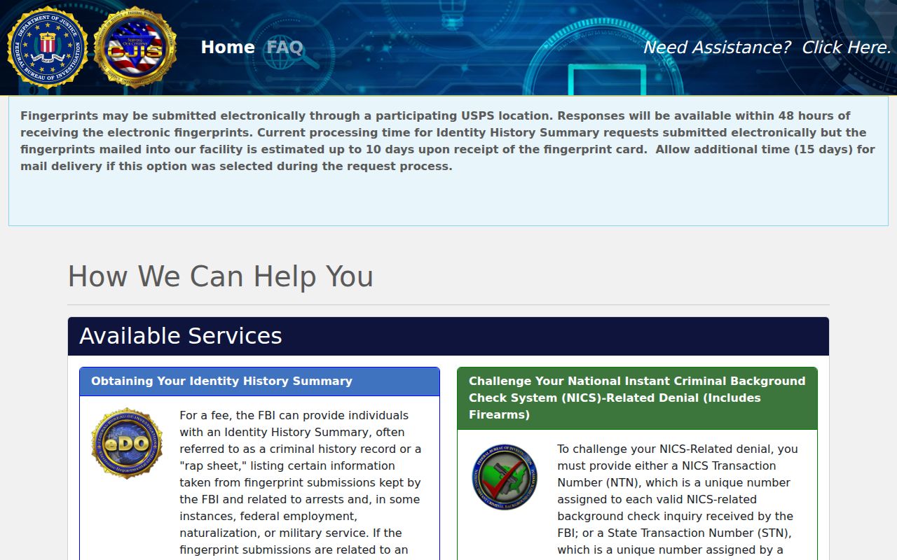 Appling County arrest lookup FBI self-review portal