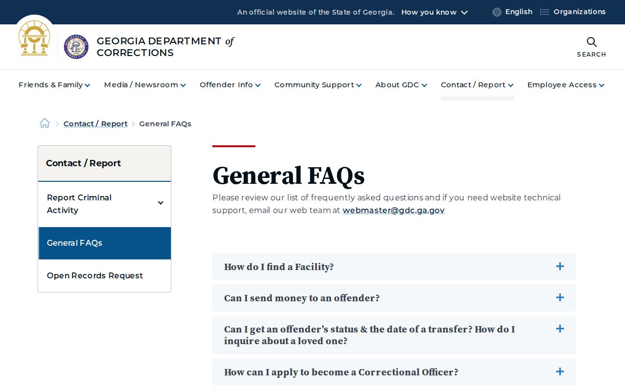 Appling County arrest lookup GDC search tips